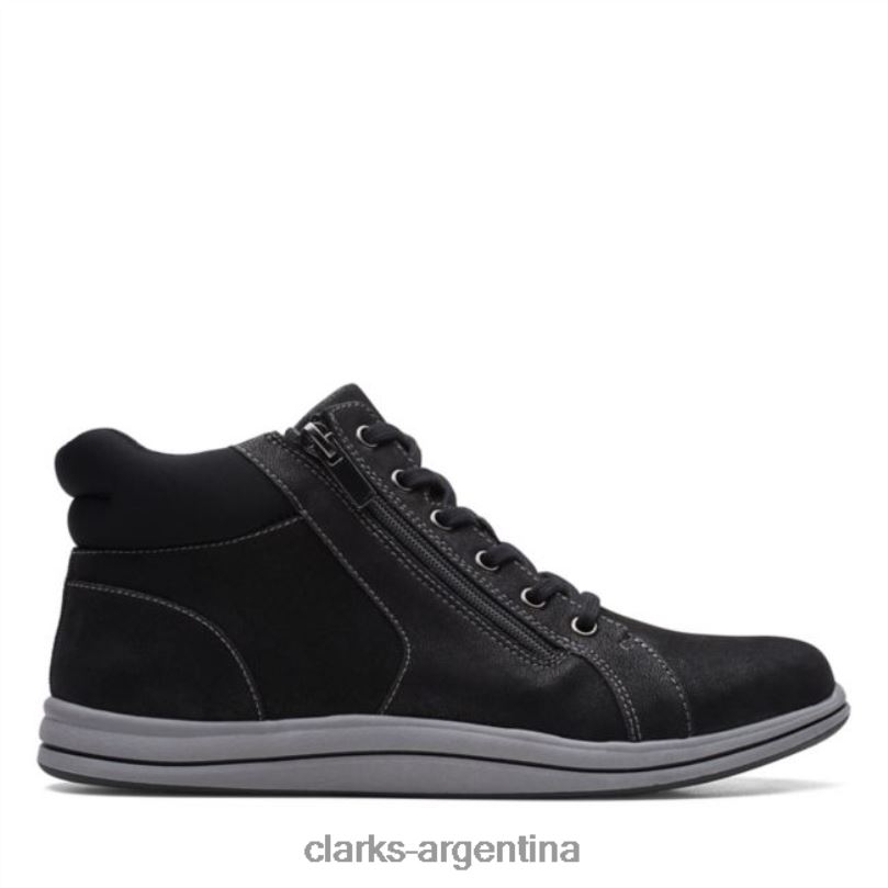 Clarks unisexo 2FZPZ6270 brisa deslizamiento negro clarks negros negro