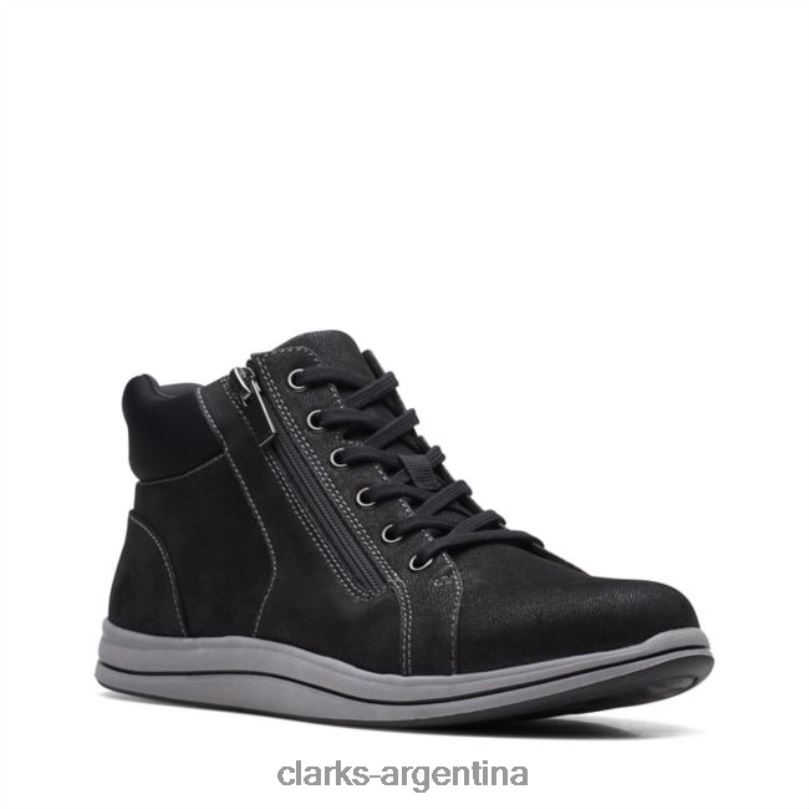 Clarks unisexo 2FZPZ6270 brisa deslizamiento negro clarks negros negro