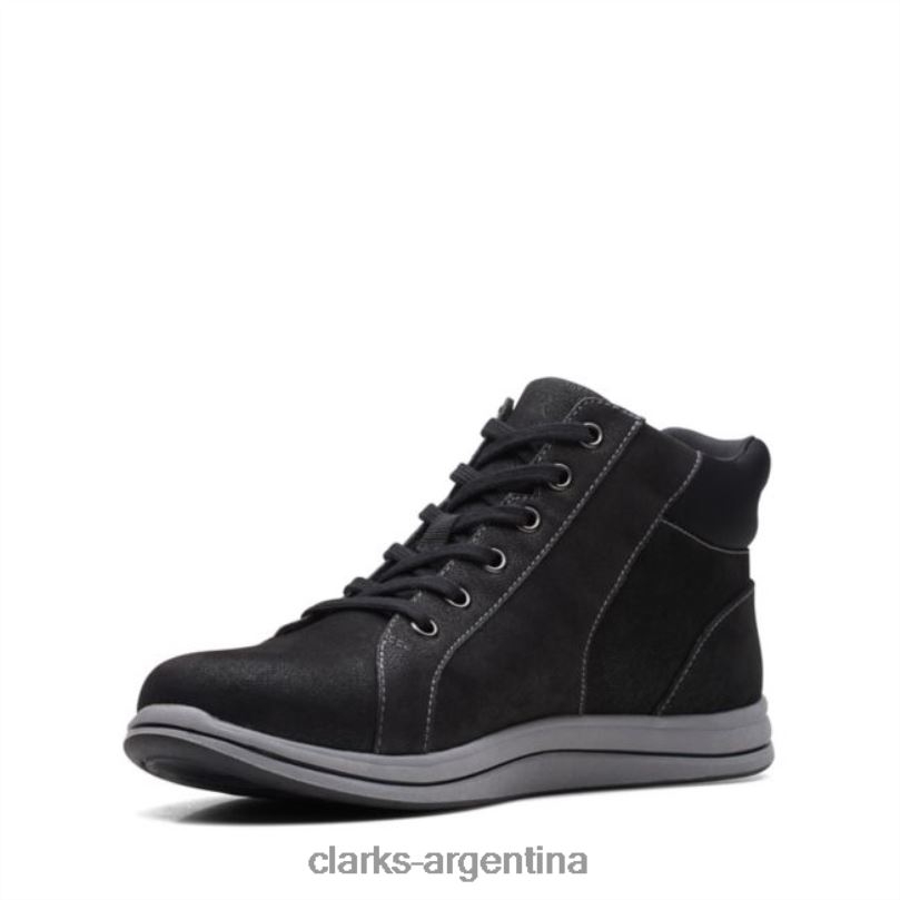 Clarks unisexo 2FZPZ6270 brisa deslizamiento negro clarks negros negro