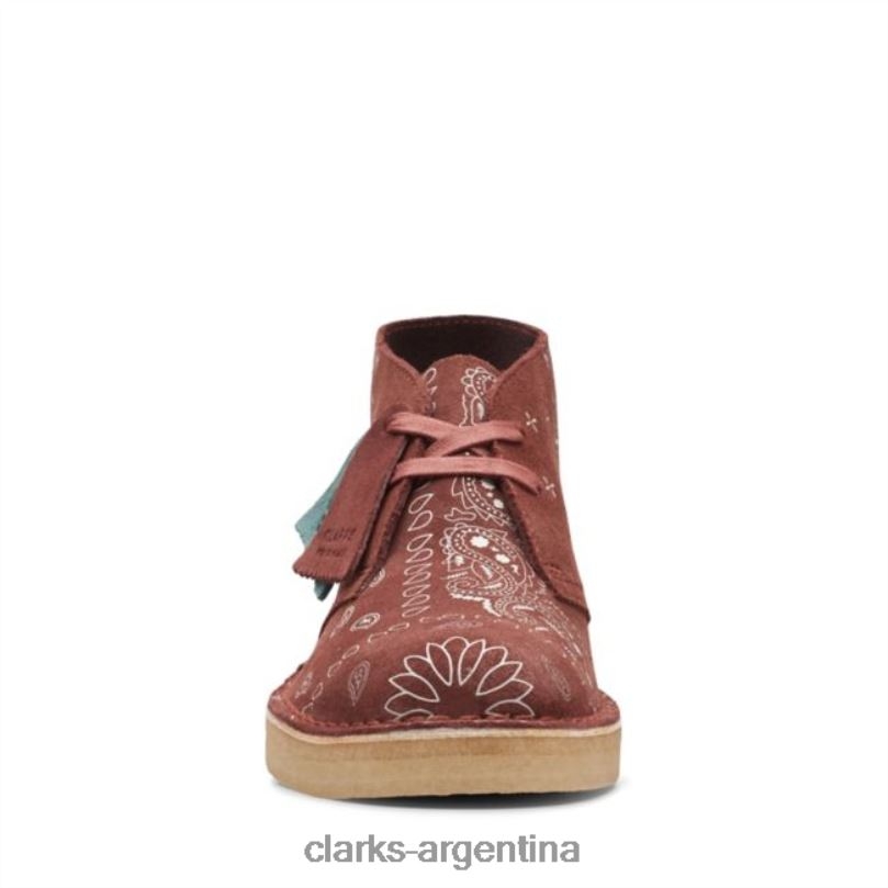 Clarks unisexo 2FZPZ6039 bota desierto ladrillo paisley clarks ladrillo paisley paisley de ladrillo