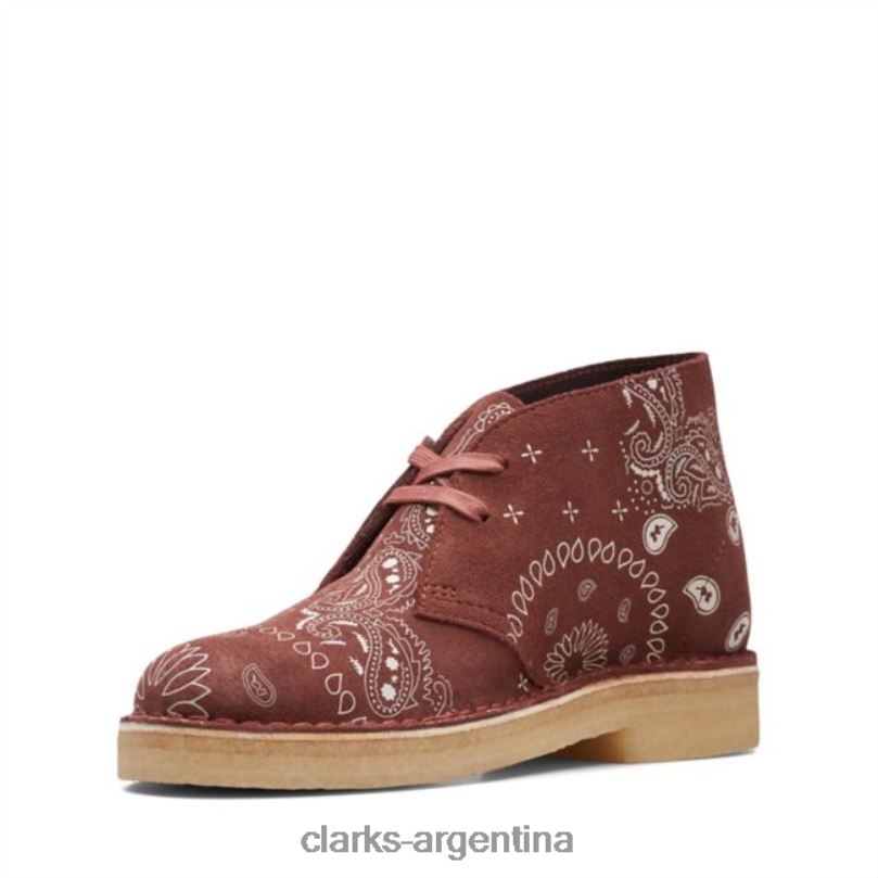 Clarks unisexo 2FZPZ6039 bota desierto ladrillo paisley clarks ladrillo paisley paisley de ladrillo
