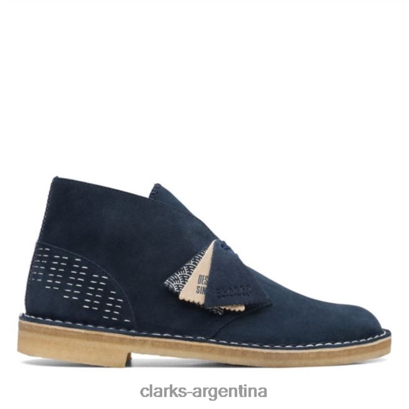 Clarks unisexo 2FZPZ6610 botas clarks desert sashiko azul marino sashiko azul marino sashiko azul marino