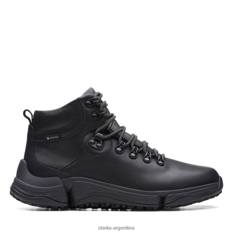 Clarks unisexo 2FZPZ5351 tri path day 2 gore-tex cuero negro clarks cuero negro cuero negro