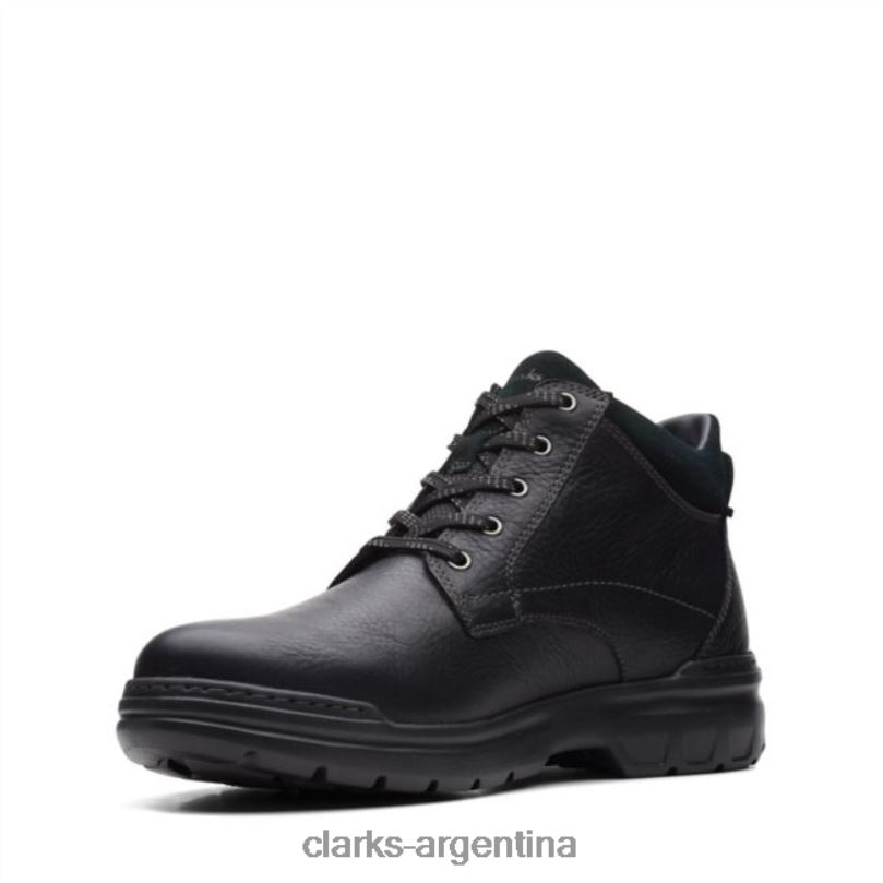 Clarks unisexo 2FZPZ5668 rockie de cuero negro 2 up gore-tex clarks de cuero negro cuero negro