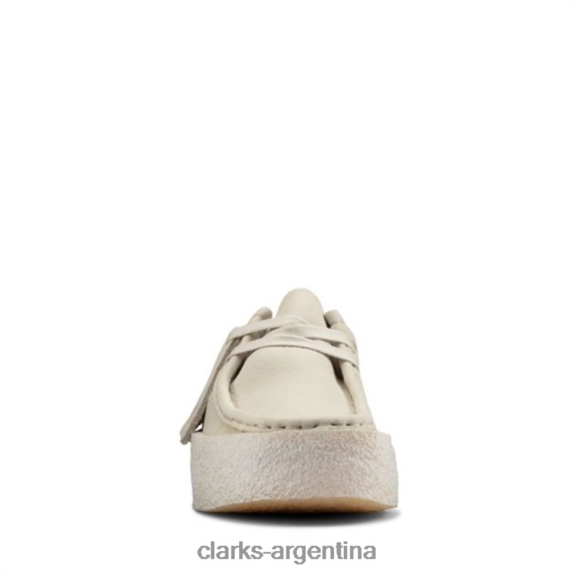 Clarks unisexo 2FZPZ6180 taza wallabee de nubuck blanco clarks de nubuck blanco nubuck blanco
