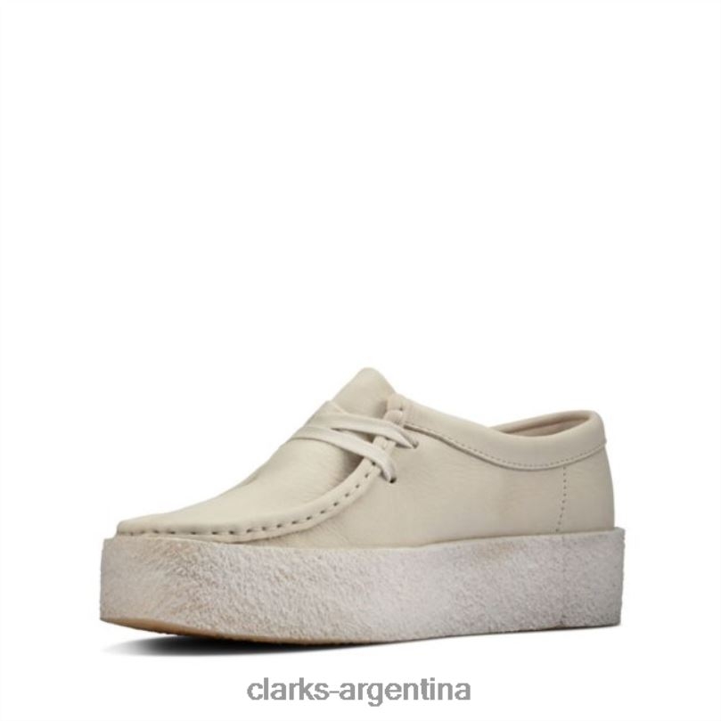 Clarks unisexo 2FZPZ6180 taza wallabee de nubuck blanco clarks de nubuck blanco nubuck blanco