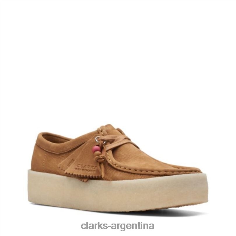 Clarks unisexo 2FZPZ5150 taza wallabee nubuck tostado clarks nubuck tostado nubuck bronceado