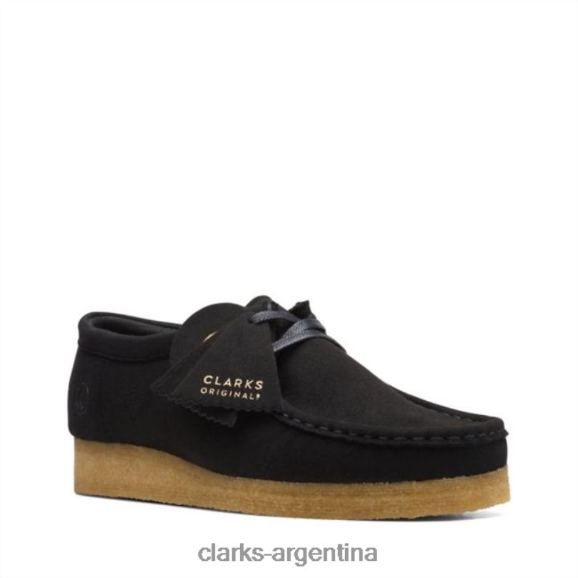 Clarks unisexo 2FZPZ5151 wallabee negro vegano clarks negro vegano vegano negro