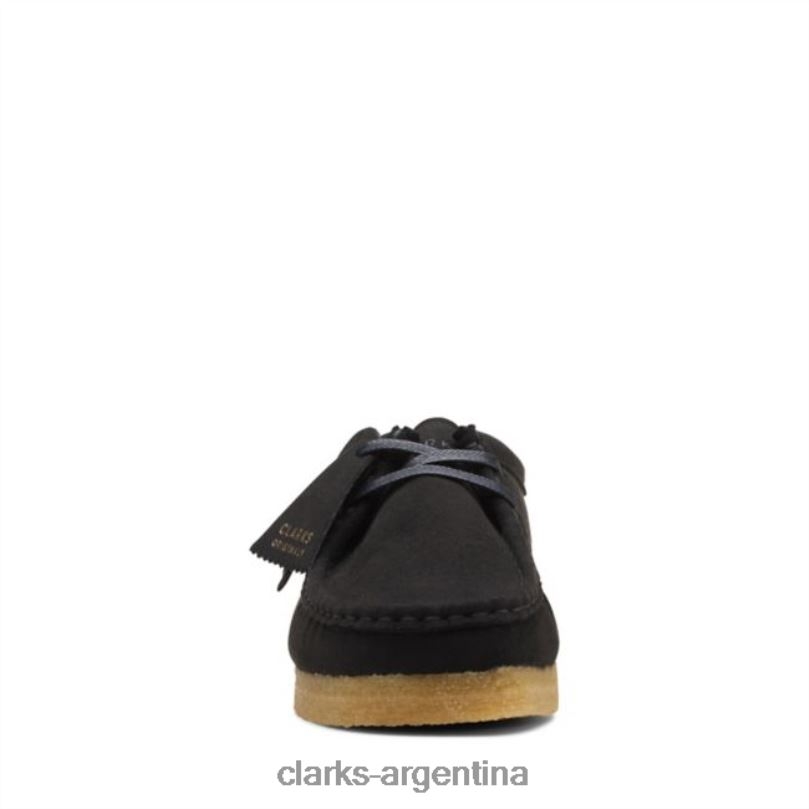 Clarks unisexo 2FZPZ5151 wallabee negro vegano clarks negro vegano vegano negro