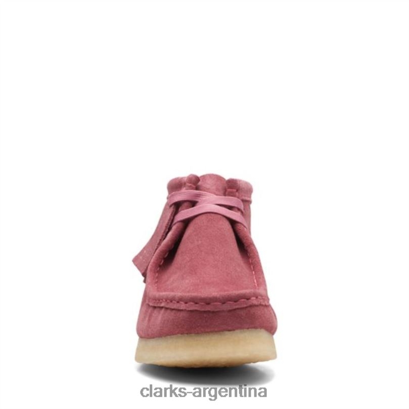 Clarks unisexo 2FZPZ5354 bota clarks wallabee rosa gamuza rosa gamuza rosa rosa gamuza rosa rosa