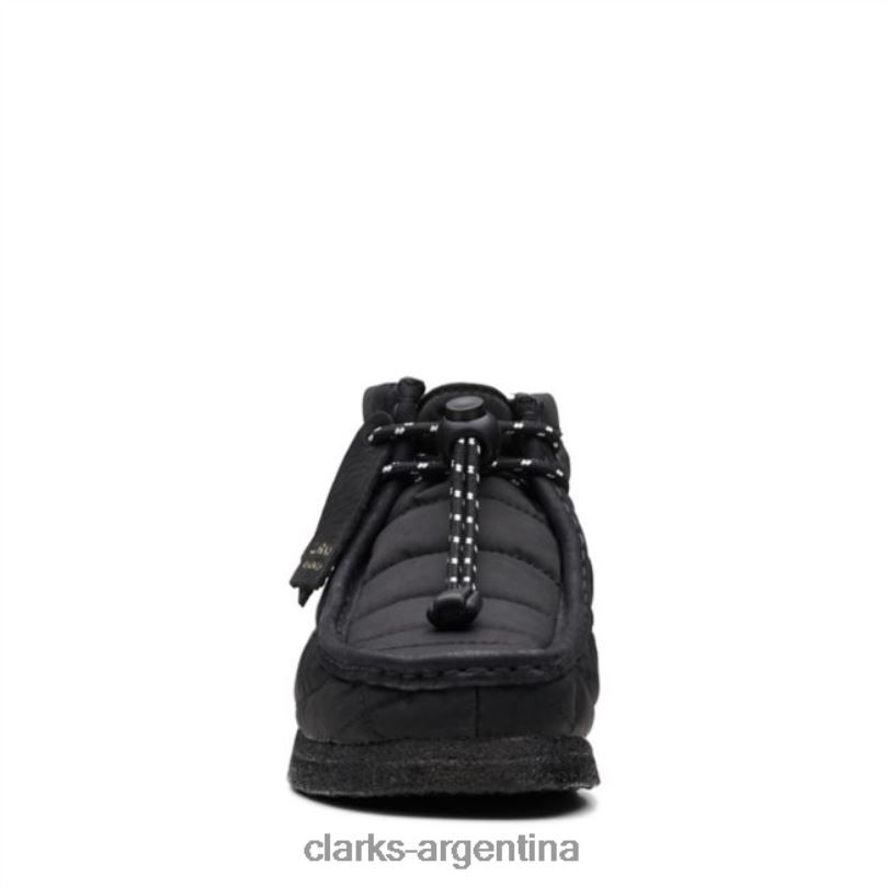 Clarks unisexo 2FZPZ6051 Bota clarks wallabee acolchada negra acolchada negra acolchado negro