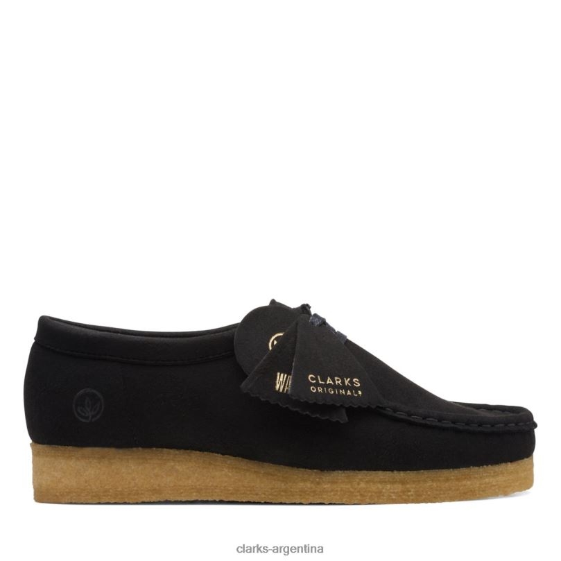 Clarks unisexo 2FZPZ6066 clarks wallabee negro vegano negro vegano vegano negro