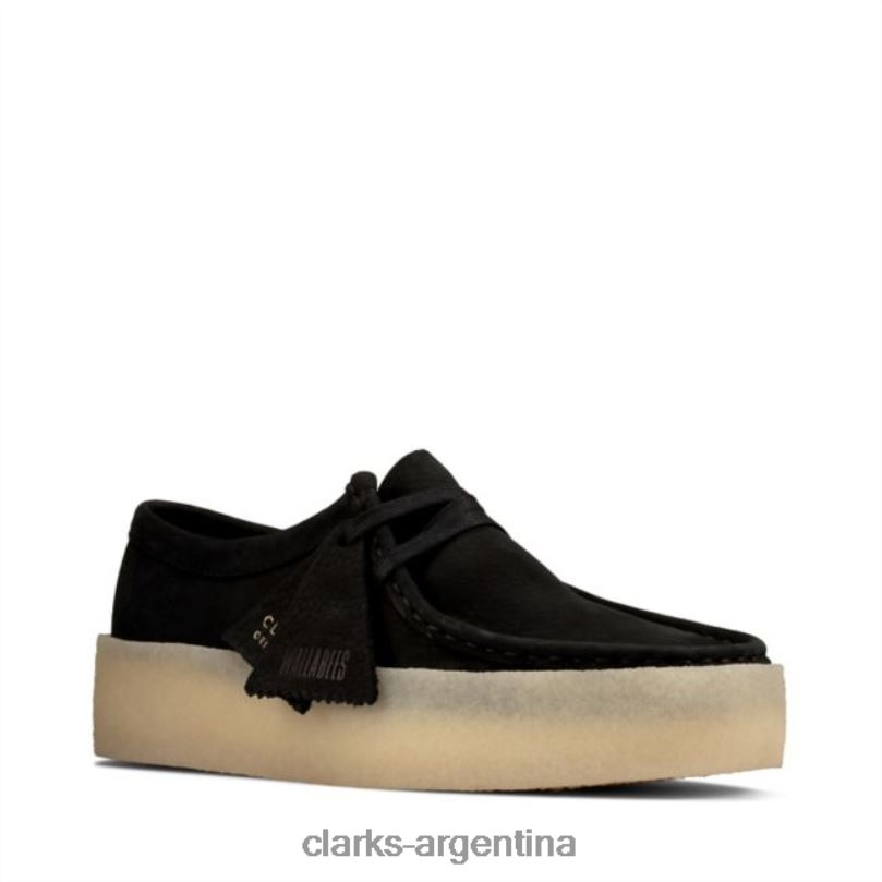 Clarks unisexo 2FZPZ6181 taza wallabee nubuck negro clarks nubuck negro nubuck negro
