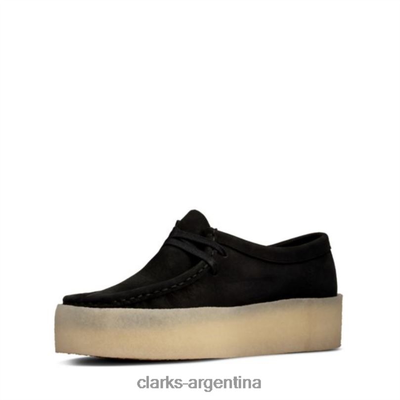 Clarks unisexo 2FZPZ6181 taza wallabee nubuck negro clarks nubuck negro nubuck negro