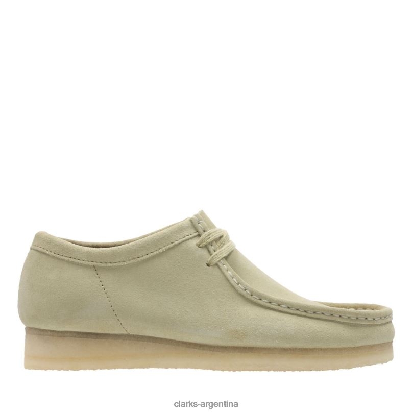 Clarks unisexo 2FZPZ6740 arce ante wallabee arce clarks gamuza de arce