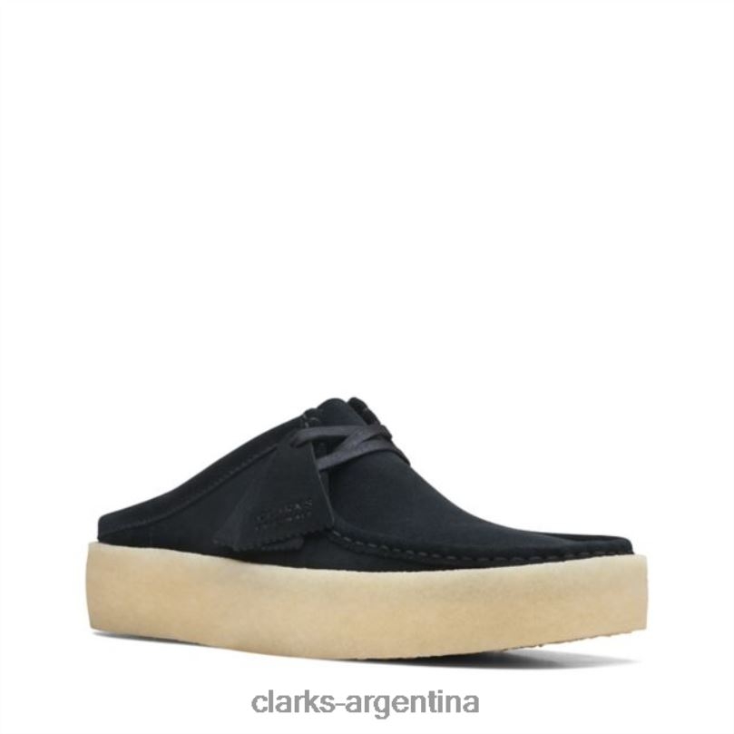 Clarks unisexo 2FZPZ6834 clarks wallabee cup lo negro wlined sde negro wlined sde sde forrado negro