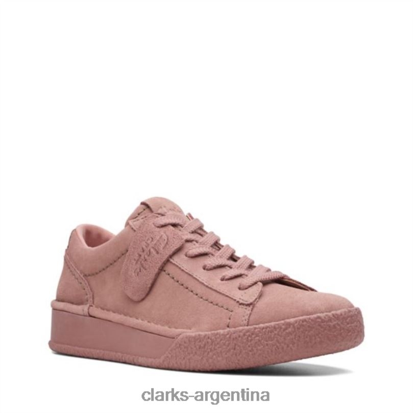 Clarks unisexo 2FZPZ5156 clarks de gamuza malva craft cup walk ante malva