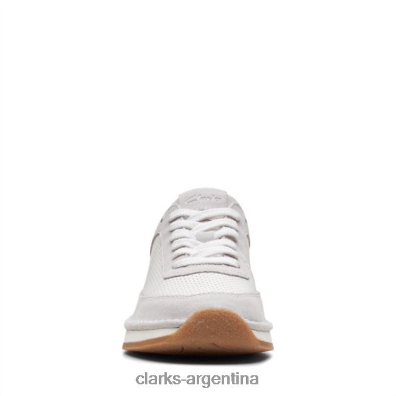 Clarks unisexo 2FZPZ5183 craft run air combi blanca clarks white combi combinación blanca