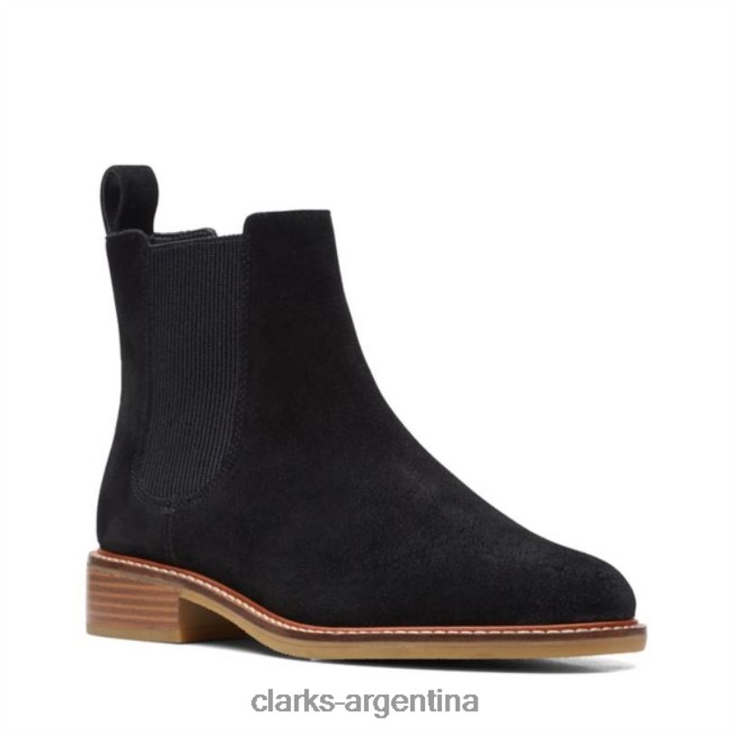 Clarks unisexo 2FZPZ5268 colonia de ante negro arlo clarks de ante negro ante negro