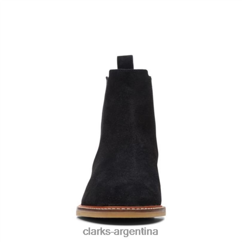 Clarks unisexo 2FZPZ5268 colonia de ante negro arlo clarks de ante negro ante negro