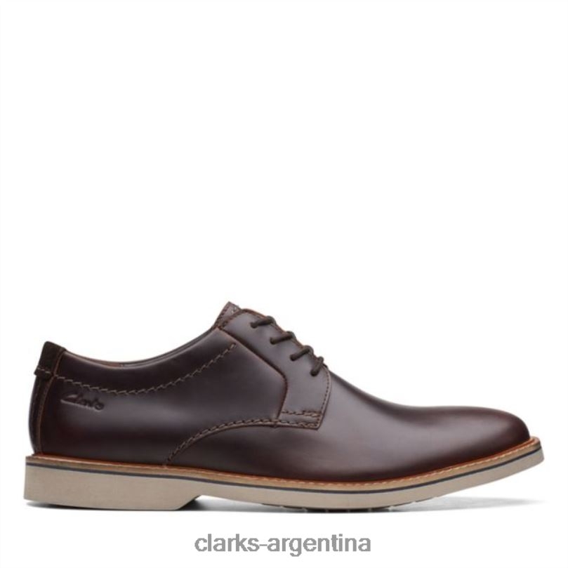 Clarks unisexo 2FZPZ5476 cuero tostado británico atticus lt encaje clarks de cuero tostado británico cuero bronceado británico