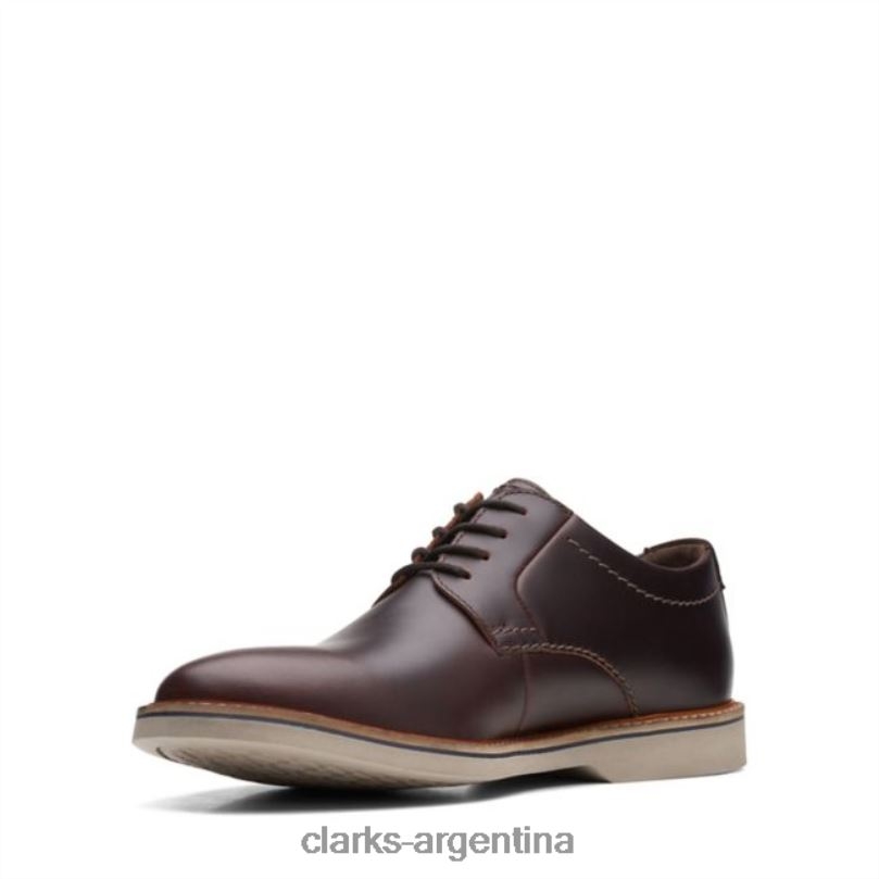 Clarks unisexo 2FZPZ5476 cuero tostado británico atticus lt encaje clarks de cuero tostado británico cuero bronceado británico