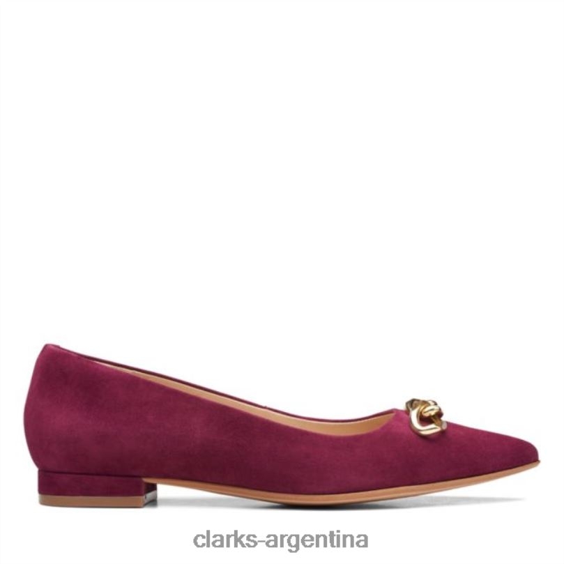 Clarks unisexo 2FZPZ6144 merlot ante clarks laina 15 trim merlot ante ante merlot