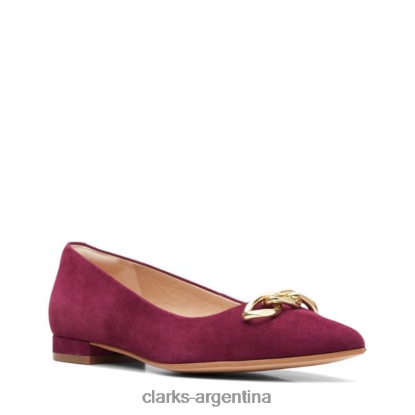 Clarks unisexo 2FZPZ6144 merlot ante clarks laina 15 trim merlot ante ante merlot
