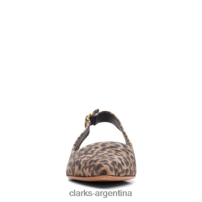 Clarks unisexo 2FZPZ6454 Laina 15 Sling estampado de leopardo clarks con estampado de leopardo estampado de leopardo