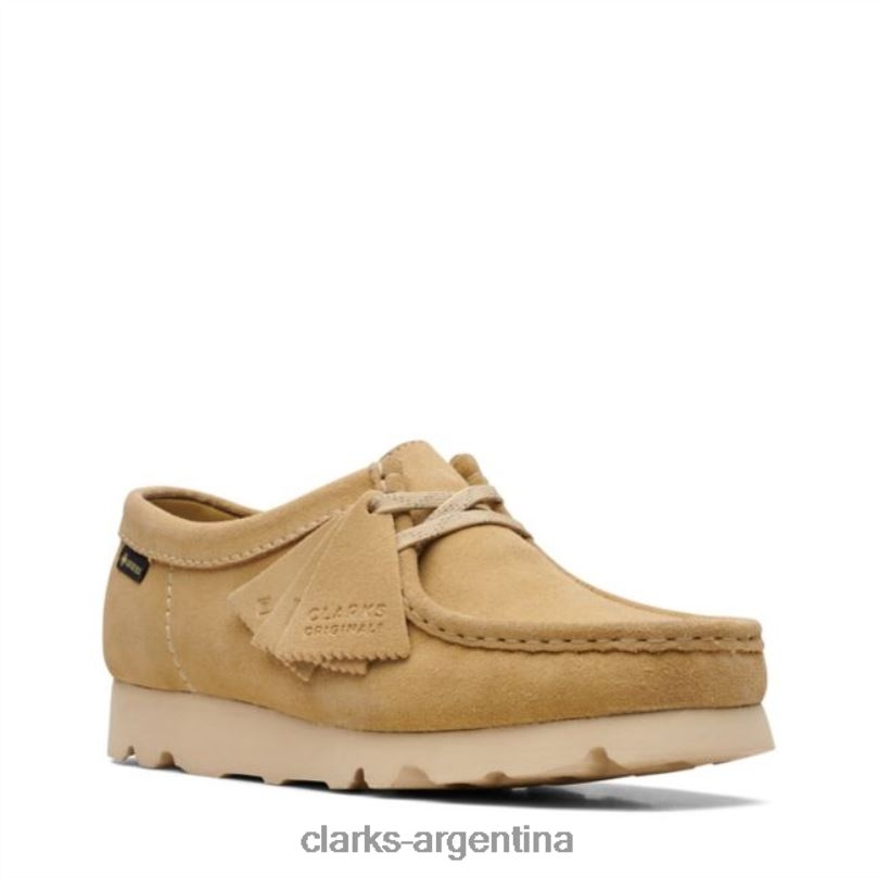 Clarks unisexo 2FZPZ6155 ante de arce clarks wallabee gtx ante de arce gamuza de arce