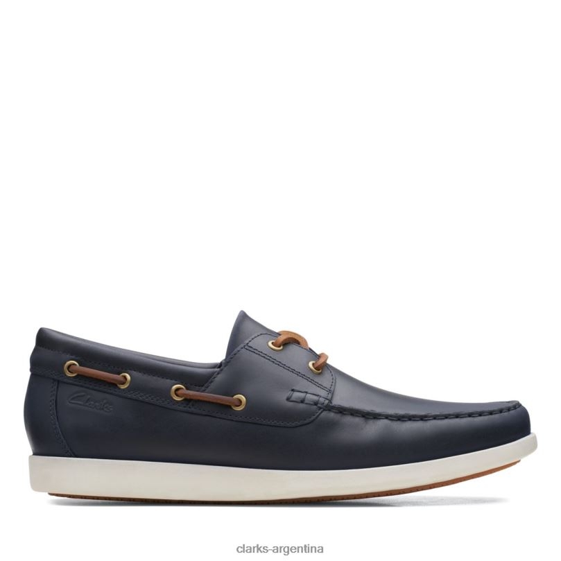 Clarks unisexo 2FZPZ5645 ferius Coast cuero azul oscuro clarks cuero azul oscuro cuero azul oscuro