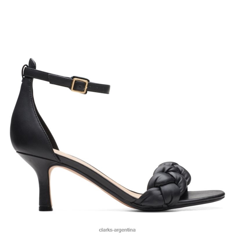 Clarks unisexo 2FZPZ5255 sandalia amali cuero negro clarks cuero negro cuero negro