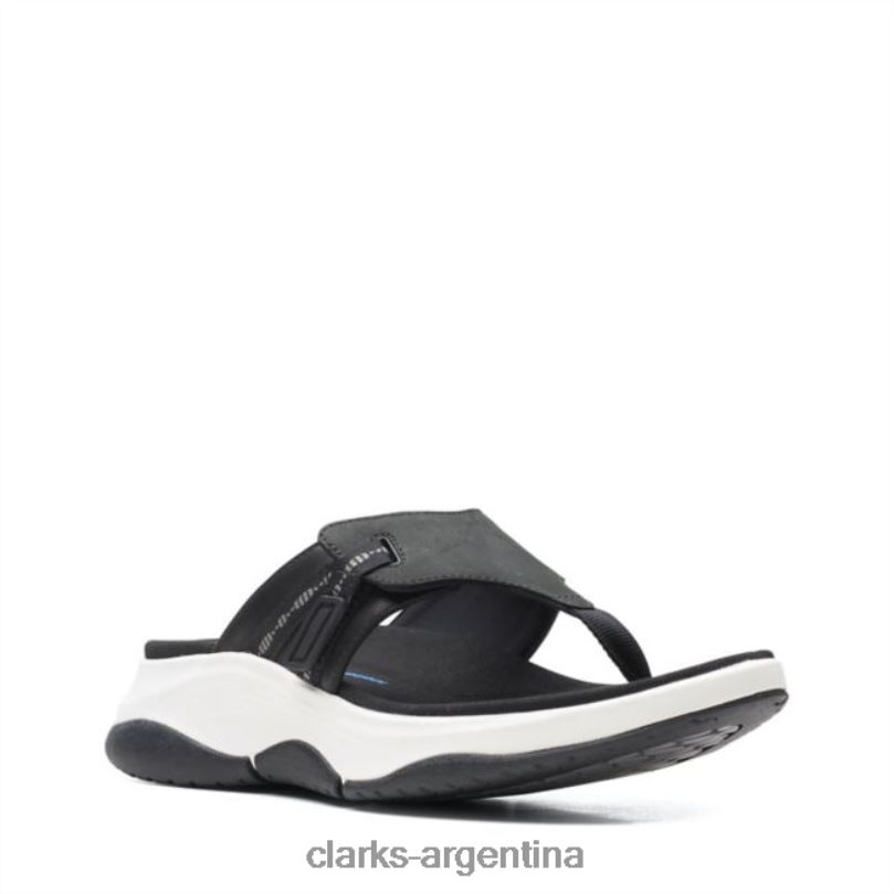 Clarks unisexo 2FZPZ6362 clarks wave 20 sea negro combinación negro combinación combinación negra