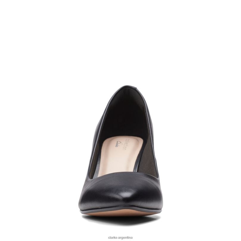 Clarks unisexo 2FZPZ3339 clarks cuero negro aubrie sol cuero negro