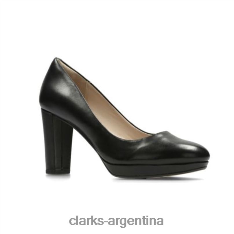 Clarks unisexo 2FZPZ4056 clarks negros kendra sienna negro