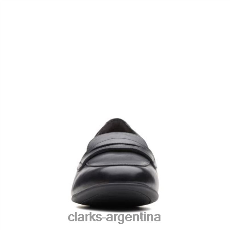 Clarks unisexo 2FZPZ4058 clarks un blush go cuero negro cuero negro