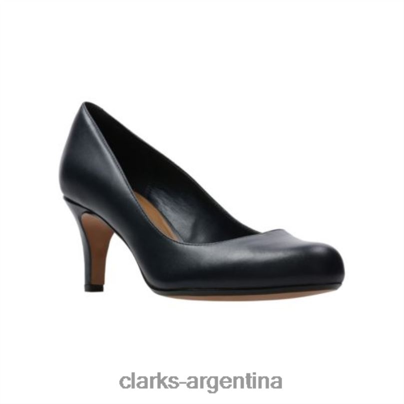 Clarks unisexo 2FZPZ4062 clarks de cuero azul marino arista abe cuero azul marino