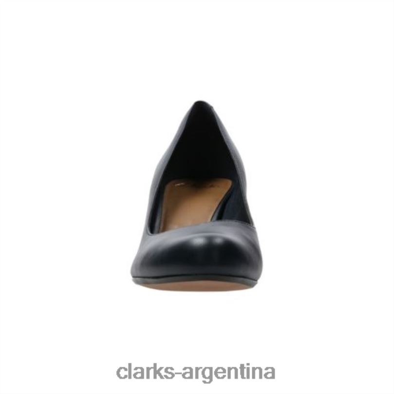 Clarks unisexo 2FZPZ4062 clarks de cuero azul marino arista abe cuero azul marino