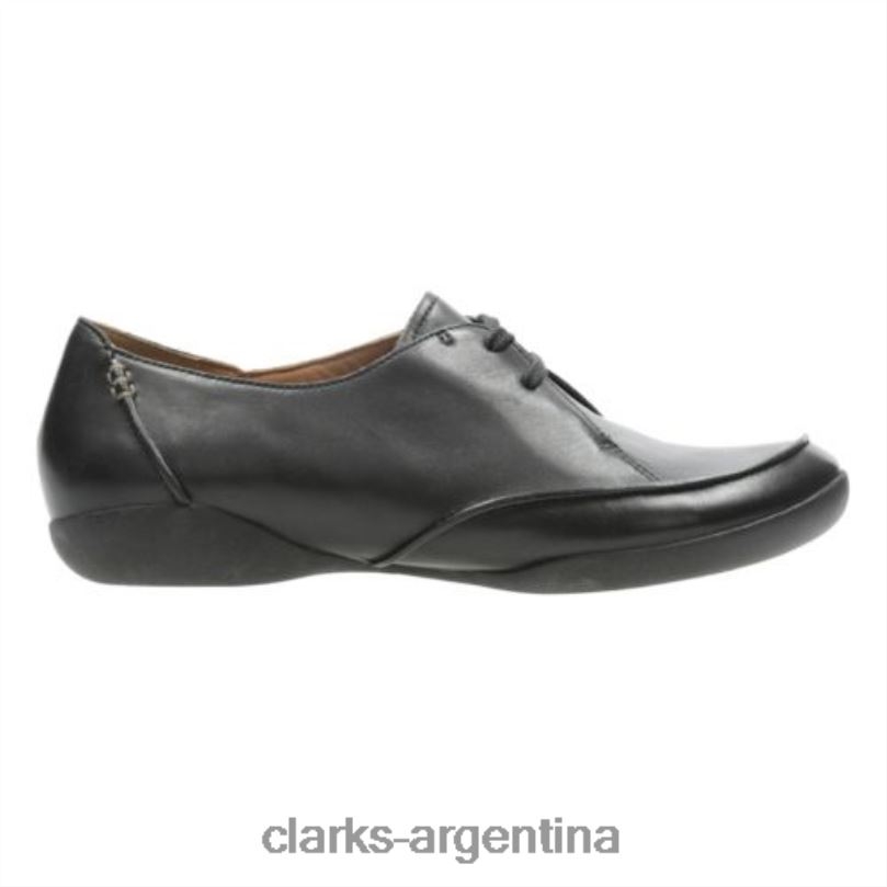 Clarks unisexo 2FZPZ4065 clarks cuero negro felicia vale cuero negro