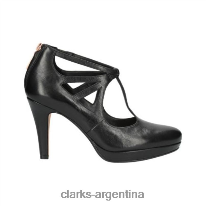 Clarks unisexo 2FZPZ4073 clarks cuero negro betsy lockwood cuero negro