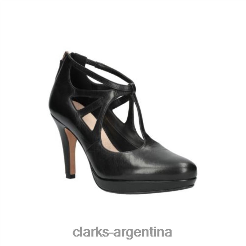 Clarks unisexo 2FZPZ4073 clarks cuero negro betsy lockwood cuero negro