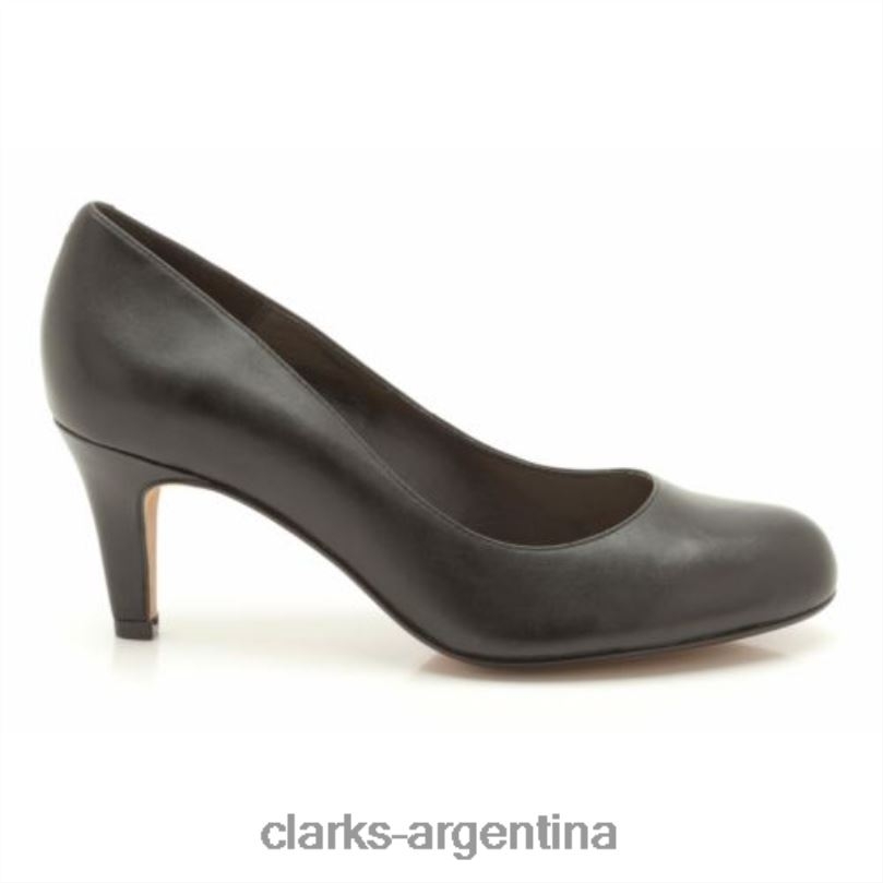 Clarks unisexo 2FZPZ4081 clarks cuero negro arista abe cuero negro