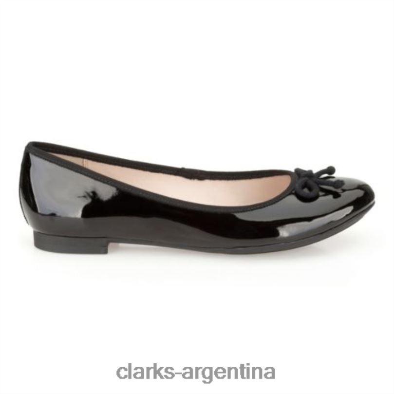 Clarks unisexo 2FZPZ4082 clarks carrusel paseo charol negro charol negro