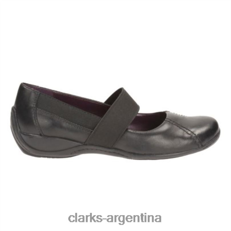 Clarks unisexo 2FZPZ4086 molinillo de café clarks de cuero negro cuero negro