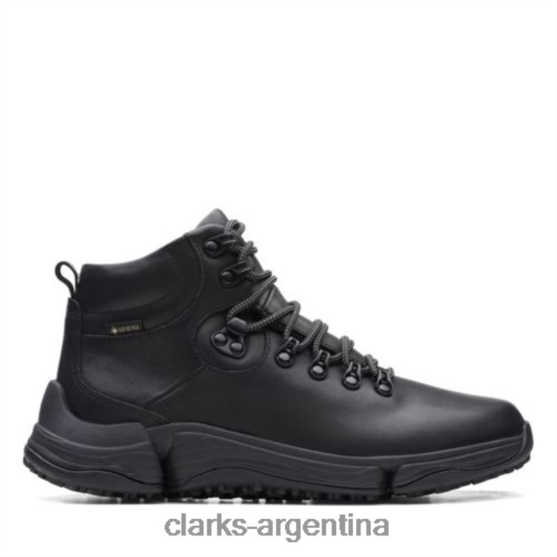 Clarks unisexo 2FZPZ4091 clarks tri path day2 gtx cuero negro cuero negro