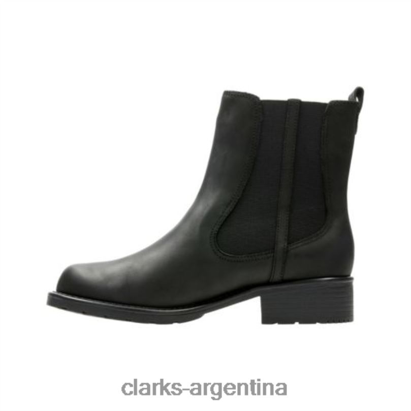Clarks unisexo 2FZPZ4114 clarks orinoco club cuero negro cuero negro