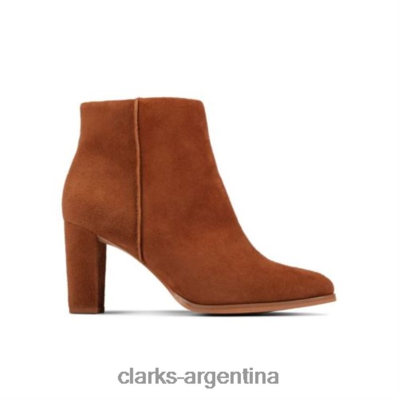 Clarks unisexo 2FZPZ4115 clarks kaylfern 2 de ante tostado oscuro gamuza bronceada oscura