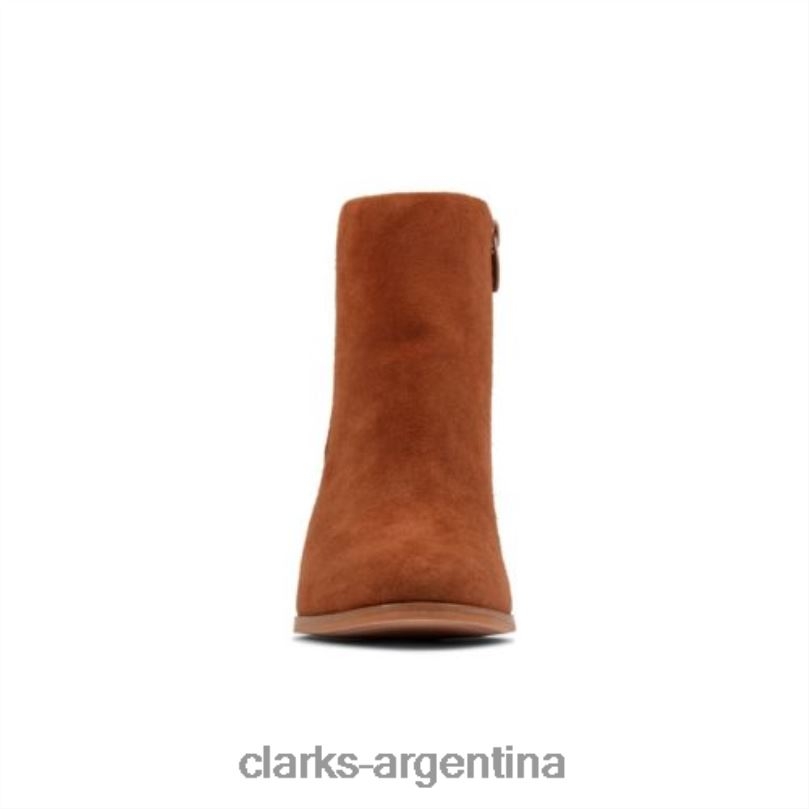 Clarks unisexo 2FZPZ4115 clarks kaylfern 2 de ante tostado oscuro gamuza bronceada oscura