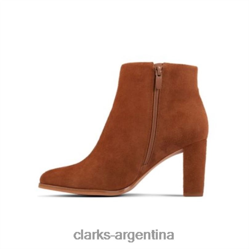 Clarks unisexo 2FZPZ4115 clarks kaylfern 2 de ante tostado oscuro gamuza bronceada oscura