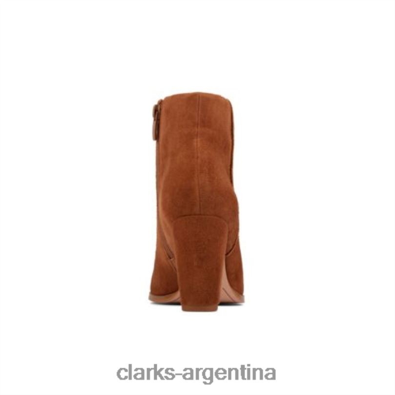 Clarks unisexo 2FZPZ4115 clarks kaylfern 2 de ante tostado oscuro gamuza bronceada oscura